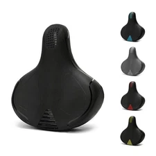 Oversized Comfort Bike Seat Universal Fit for Exercise Bike and Outdoor Bikes