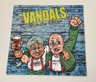 Vandals Oi to the World! LP Kung Fu limited Colored Vinyl Punk record New
