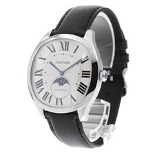 CARTIER DRIVE DE CARTIER WSNM0008 41mm SS Silver Dial Automatic Moonphase #C110