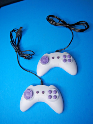 2 Pack Mini USB Controller Game Pad for PC Mac Linux Raspberry Pi 4 Retropie