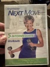 FITNESS DVD WEIGHT WATCHERS NEXT MOVE 5 Intermediate Workouts Cardio New Sealed