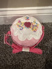 Girl's Cupcake Crossbody Purse Pocketbook Handbag By Claires Club New