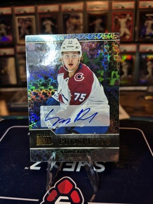 Sampo Ranta 2021-22 Skybox Premium Sapphires Auto Avalanche