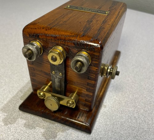 Antique Buzz Box Trembler Induction Coil Ruhmkorff Vintage Ignition Hit-&-Miss