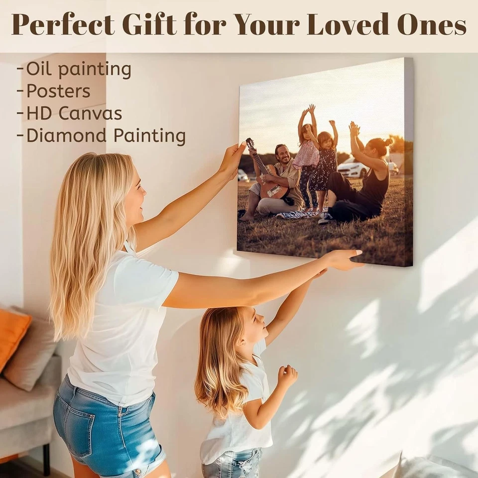 DIY Wood Stretcher Bars for Canvas Solid Frame Kit Easy to Assemble 16L x 20W - Image 4 of 4