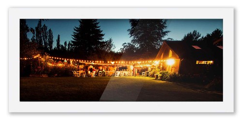 29x10 Rahmen Weiß Holz Bilder Fotorahmen mit UV Acryl und Säurefreier Rückseite - Bild 4 von 7