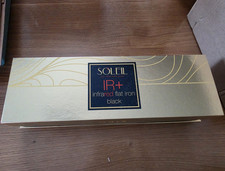 Soleil IR+ Infrared Flat Iron Hair Straightener/Flat Iron, Black