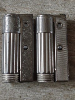 2 Imco Triplex 4700 vintage petrol lighters