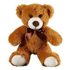 Teddy Bear Stuffed Animal, 12inch Teddy Bear Plush Toy, Birthday B-dark Brown