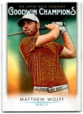 2021 Upper Deck Goodwin Champions #31 Matthew Wolff