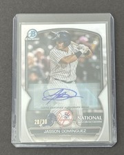 2023 Topps National Convention - Bowman Chrome Jasson Dominguez Auto /30