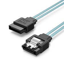 SATA III Cable, 5-Pack 18-inch SATA III 6.0 Gbps 7pin Female 1.5FT Blue