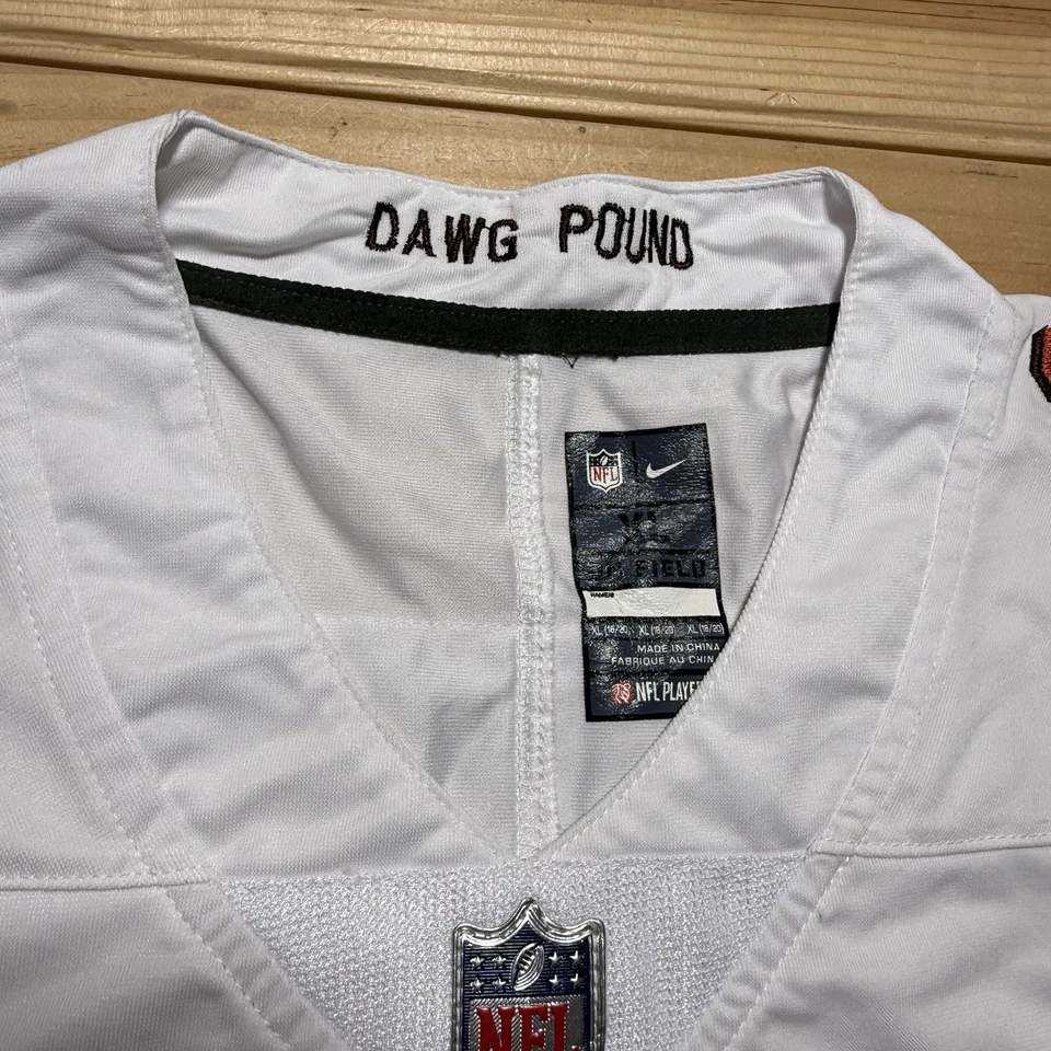 Camiseta de fútbol americano juvenil Nike Cleveland Browns Odell Beckham Jr. NFL talla XL Foto 4 de 4