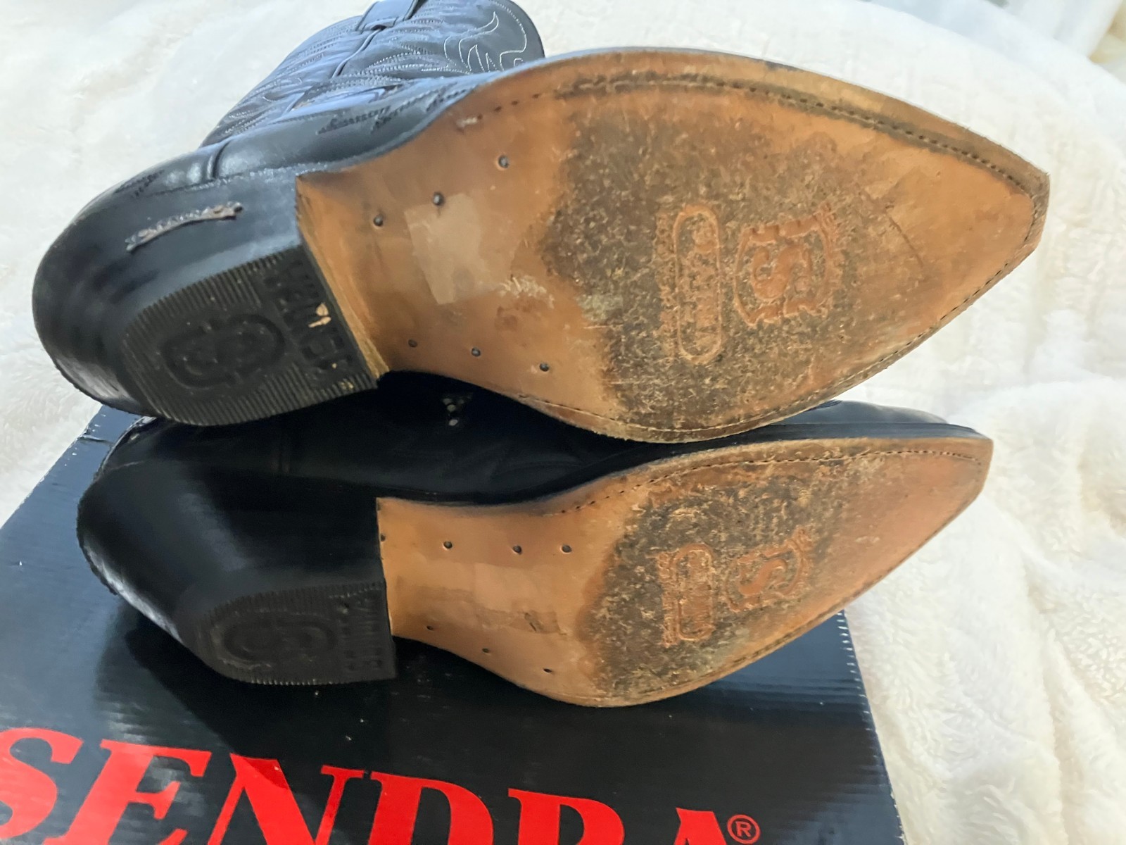 Sendra Boots Style 3241 Python Leather Western Co… - image 6