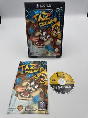 Taz Wanted Nintendo GameCube PAL Complete Edition sehr guter Zustand CIB