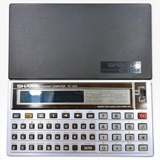 RETRO SHARP POCKET COMPUTER PC-1245 HARDCOVER dfaefe