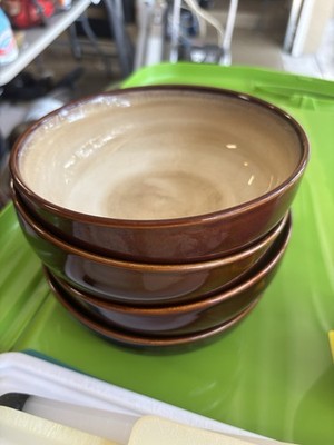 Sango Nova Brown Stoneware Bowls