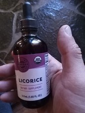 NewVimergy USDA Organic Licorice Root Extract, 57 Servings 115ml/3.8floz Sealed