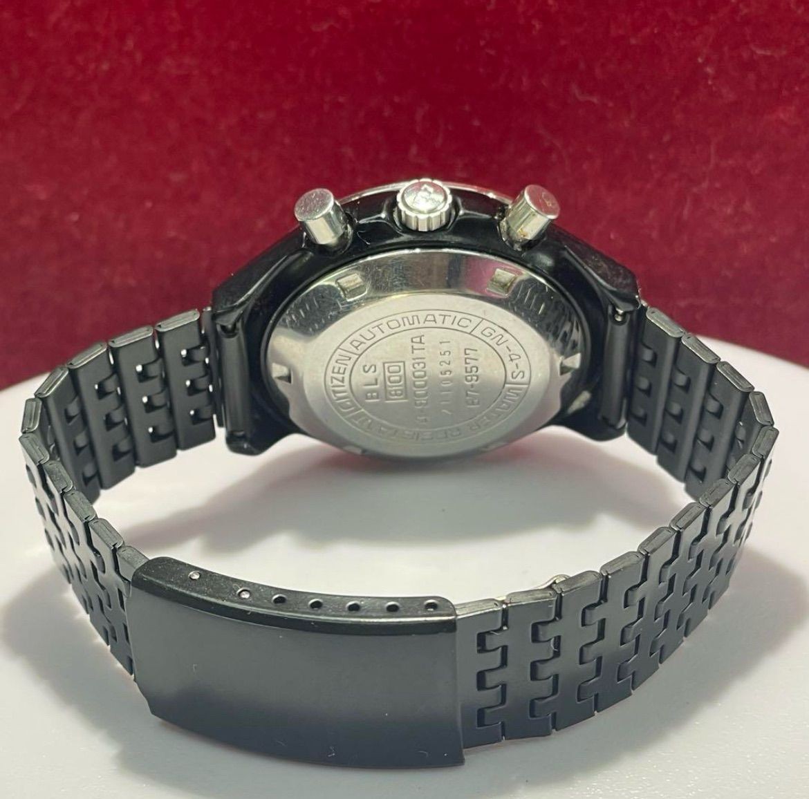 Citizen Challenge Timer Blackie Automatic Watch U… - image 13