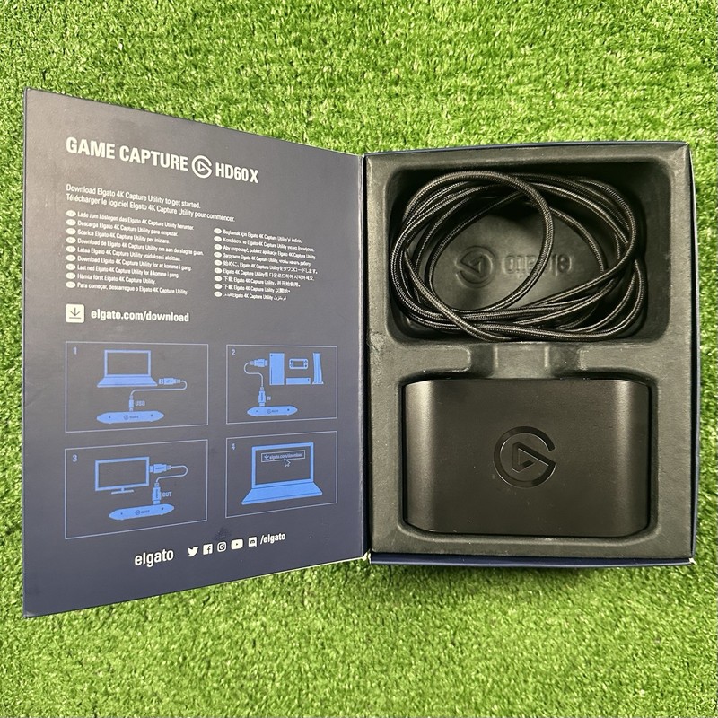 Elgato HD60 X External Capture Card - Stream & Record- 1080p60 HDR10-Open Box