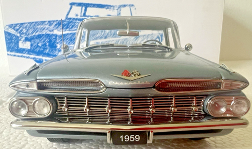 West Coast Precision Diecast 1959 Chevy EL CAMINO Frosty Blue WCPD READ DESCRIPT - Picture 7 of 14