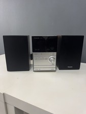 Panasonic Sa-pm5 Stereo with 2 Speakers Cd usb FM/AM Tested Working
