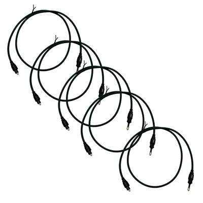 AudioQuest Forest Optical Cable; 0.75m Digital Interconnect; Lot of 5