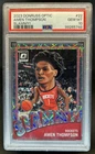 2023-24 Panini Donruss Optic Amen Thompson Slammy! Rookie RC #22 Rockets PSA 10