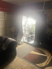 VIVOSUN 4x4ft Roof Grow Tent Mylar Hydroponic Room w/ Floor Tray 48"x48"x72"