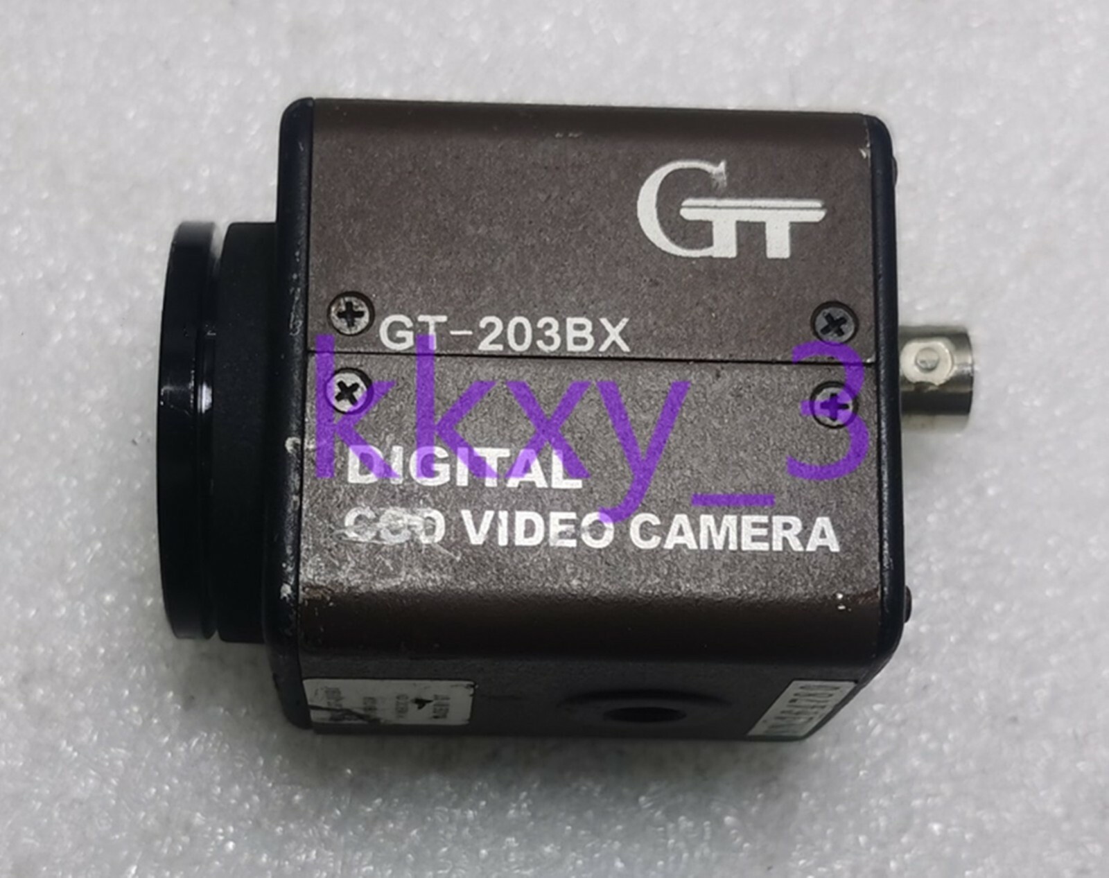 1 PCS GT-203BX DC12V black and white industrial camera C port tested *bh
