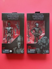 STAR WARS Black Series IG-11 and 4-Lom Action Figures MINT