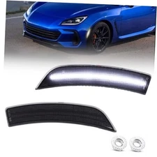 LED Side Marker Lights Assembly for 2022 2023+ Toyo-ta GR86 Suba-ru BRZ, 