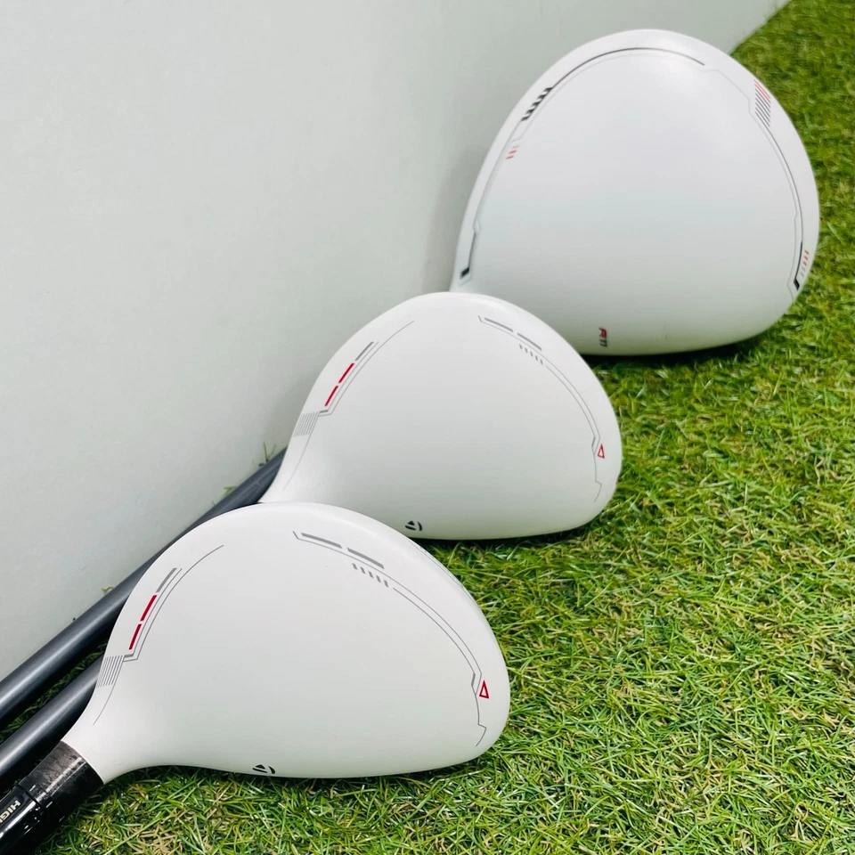 LH Taylormade R11 1w 3w 5w 3clubs S Flex RH Golf Driver Fairway wood - Image 4 of 4