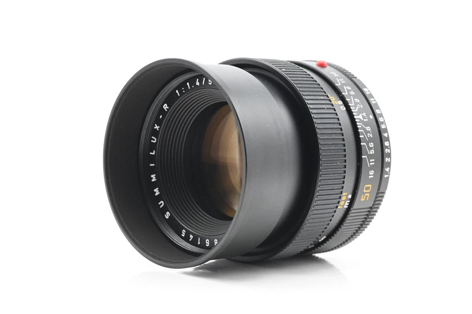 Leica 11777 50mm f1.4 Summilux-R 3rd Cam Lens E55 De-Clicked Cine Mod #145 - Image 2 of 4