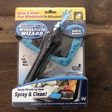 Hurricane Windshield Wizard  As Seen On TV  Microfiber  Reach and Clean Tool New