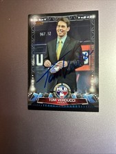 Tom Verducci 2017 T# Up. MLBN-12 Autographed 