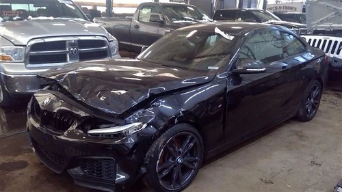 Passenger Side View Mirror Power With High Gloss Fits 14-16 BMW 228i 5949136