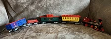 C&C Railways Train Cars  & Engine Set Of 5 Engine Tested & Works