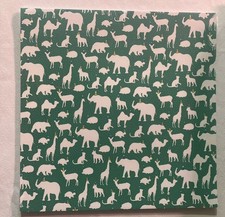 Stampin  Up Party Animal Designer Series Paper 12 x 12 DSP  Embellishments