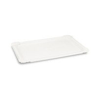 100X Bionature Pappteller Aus Frischfaser 14X 20,5 Cm Fettdicht Weiß