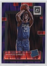 2022-23 Panini Donruss Optic Rated Rookie Purple Shock Prizm Moussa Diabate 1hc0