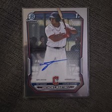Anthony Martinez Bowman Chrome 2026 Auto