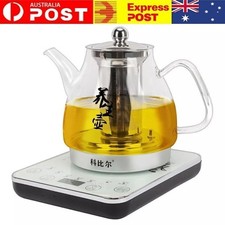 Healthy Choice 1.2L Digital Glass Kettle w/ Electric Tea Pot & Infuser 800W 220V