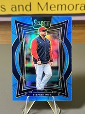 2025 Panini Select - Concourse Stephen Vogt #58 Light Blue Prizm /199