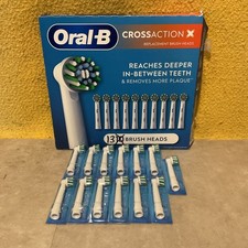 Oral-B Cross Action X - Replacement Brush Heads- 13 Count - Sealed - READ MORE