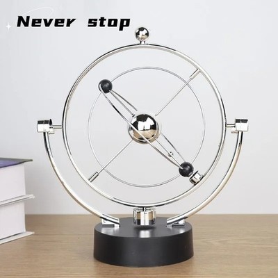 Kinetic Art Perpetual Motion Schreibtischspielzeug - elektronisches Orbital drehbares Gadget