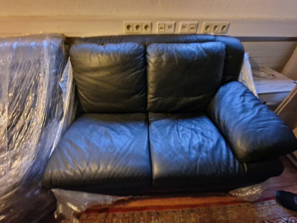 Natuzzi Ledersofa, Foto 3 von 3
