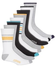 MSRP $40 Club Room Men's Crew Socks 8-Pack Size 7-12