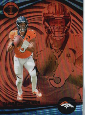 2023 Panini Illusions #33 Russell Wilson Orange Trophy