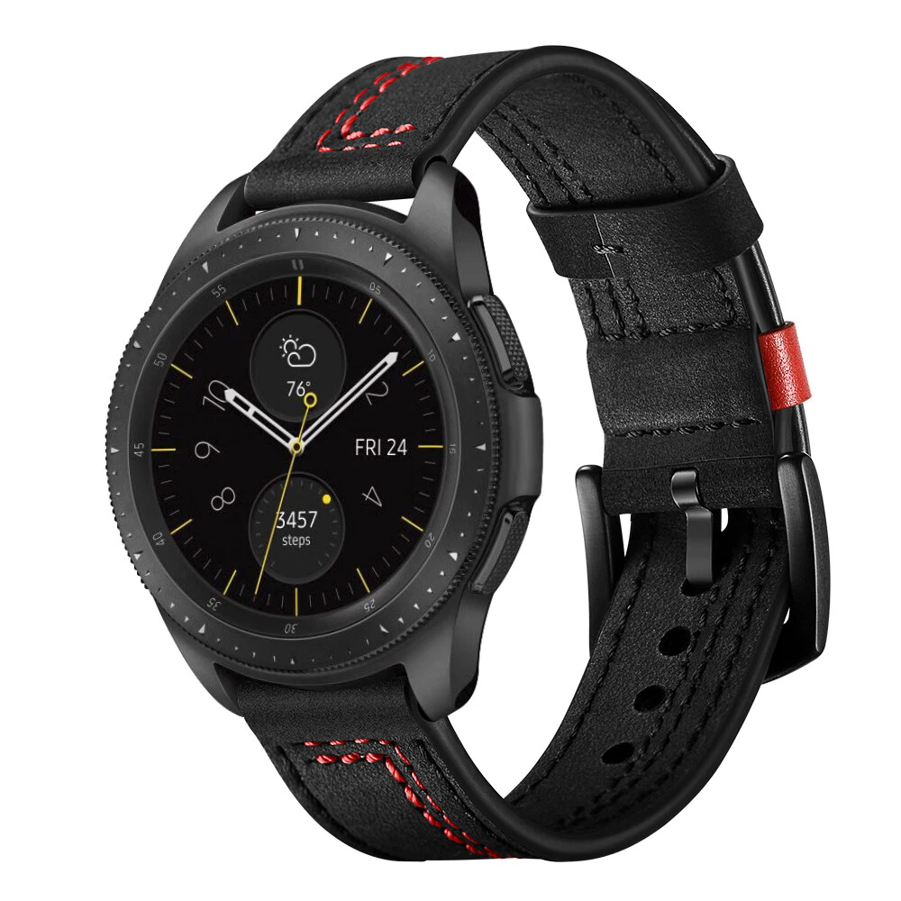 For Huawei WATCH GT 2 42mm 46mm Band Genuine Leather Smart Watch